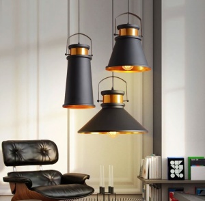 PENDUL ASTI B BLACK/GOLD, 31x38/100 cm, NEGRU SI AURIU, DIN ALUMINIU DE INALTA CALITATE, STIL MODERN, TU - Img 5