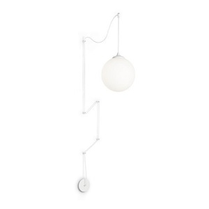 PENDUL BOA SP1, ALB, DIN STICLA, STIL MODERN