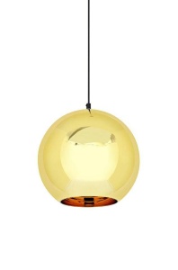 PENDUL BOLLA 20, AURIU, DIN STICLA METALIZATA, STIL MODERN, B2