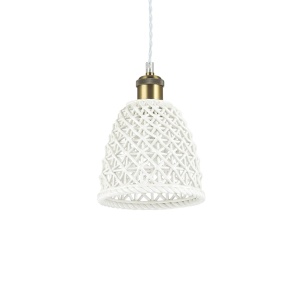 PENDUL LUGANO SP1 D16, ALB, DIN METAL, STIL CLASIC