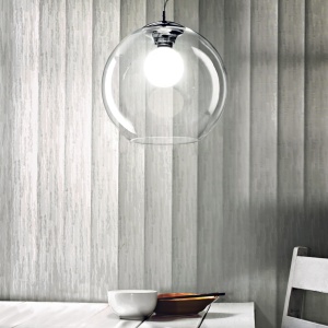 PENDUL NEMO SP1 D40, TRANSPARENT, DIN STICLA, STIL MODERN - Img 2