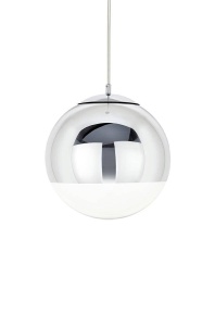 PENDUL REFLEX UP 15, CROM/TRANSPARENT, DIN METAL SI STICLA, STIL MODERN, B2