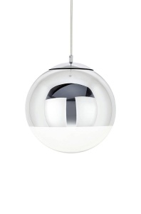 PENDUL REFLEX UP 20, CROM/TRANSPARENT, DIN METAL SI STICLA, STIL MODERN, B2