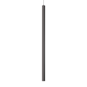PENDUL ULTRATHIN D100 SQUARE, NEGRU, DIN METAL, STIL MODERN