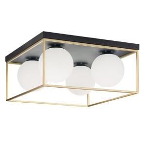 Plafoniera de tavan Gold White APP1168-4C