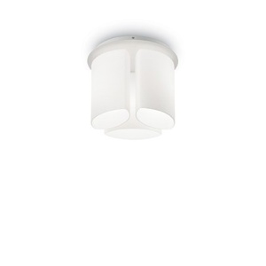 PLAFONIERA MODERNA, ALMOND PL3, ALB, IDEAL LUX