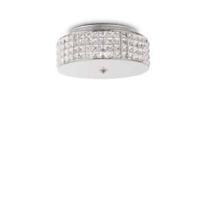 PLAFONIERA ROMA PL4, CROM, DIN METAL, STIL MODERN