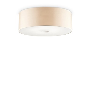 PLAFONIERA WOODY PL5, NATURAL, DIN METAL, STIL MODERN