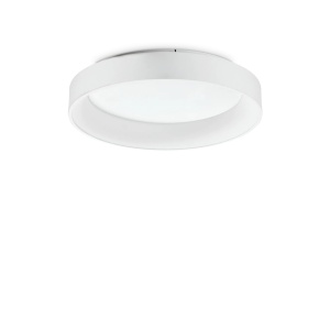 PLAFONIERA ZIGGY PL D060, ALB, DIN METAL, STIL MODERN