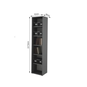 RAFT INALT RIOMA NEW TYP 02, GRAFIT, DIN DTD LAMINAT, STIL MODERN, TK - Img 2