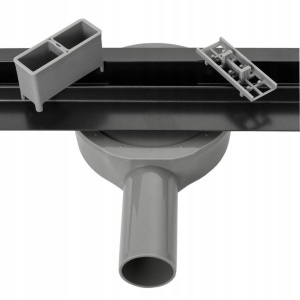 RIGOLA DUS, REA NEO SLIM PRO, 80 CM, NEGRU, DESIGN MODERN, CALITATE SUPERIOARA, REA - Img 5