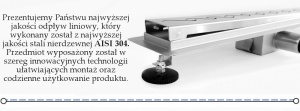 RIGOLA REA, SCURGERE DUS, GREEK 50CM, INOX, CALITATE SUPERIOARA, REA - Img 4