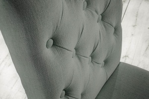 SCAUN CLASIC DE DINING, CASTLE GRI, DIN LEMN SI TEXTIL, COD 40071 - Img 5