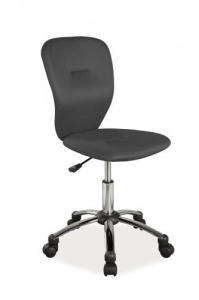 SCAUN DE BIROU PENTRU COPII Q-037 NEGRU STIL MODERN