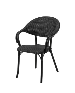 SCAUN DE TERASA MARCO 210, REALIZAT DIN PLASTIC, CULOARE MARO, PENTRU UZ COMERCIAL, ARTIM GROUP SELECTION