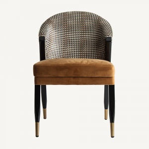 SCAUN DEOSEBIT BRILLON, LEMN DE CAUCIUC SI TEXTIL, ARTIM GROUP SELECTION - Img 2