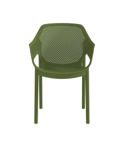SCAUN DIN PLASTIC PENTRU TERASA AERO 57 , CULOARE VERDE, PENTRU UZ COMERCIAL, ARTIM GROUP SELECTION - Img 2
