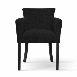 SCAUN DINING FARO, NEGRU, STIL CLASIC - Img 3