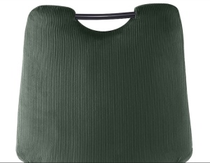 SCAUN DINING ORFE 79, VERDE/NEGRU, CATIFEA REIATA SI METAL, STIL MODERN, SIGNAL - Img 3
