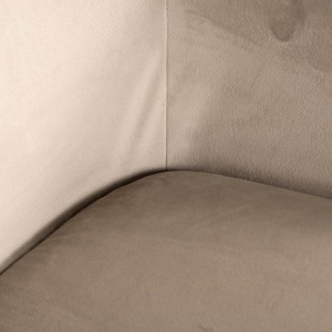 SCAUN DINING ROTATIV LISONNE, REALIZAT DIN METAL SI TEXTIL, CULOARE CREM, DESIGN DEOSEBIT, RICHMOND INTERIORS - Img 3