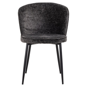SCAUN DINING SANDY GRAPHITE, S4730, CONFECTIONAT DIN 100% POLIESTER, METAL, SPUMA SI PLACAJ, RICHMOND INTERIORS - Img 3