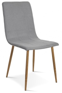 SCAUN DINING SIMS GRI/STEJAR - DESIGN MODERN
