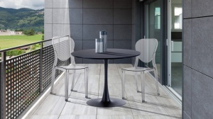 SCAUN INTERIOR/EXTERIOR, TRABARIA, POLICARBONAT, STIL INDUSTRIAL, COD 5668 - Img 7