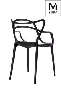 SCAUN NEGRU DIN POLIPROPILENA HILO STIL MODERN B2 - Img 2