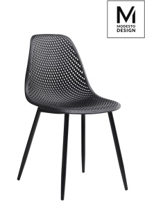SCAUN NEGRU DIN POLIPROPILENA TIVO STIL MODERN