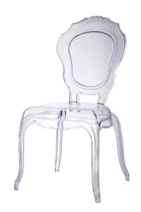 SCAUN PENTRU EVENIMENTE BELLA TRANSPARENT - Img 1