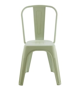 SCAUN PENTRU EXTERIOR/INTERIOR TOWER PARIS PP, VERDE DESCHIS, DIN POLIPROPILENA, STIL MODERN MINIMALIST