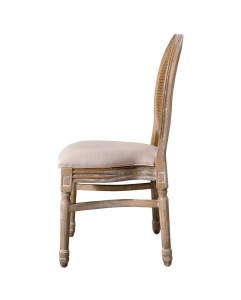 SCAUN PENTRU SALI DE EVENIMENTE RUSTIC CU MEDALIO, CONFECTIONAT DIN LEMN - Img 3