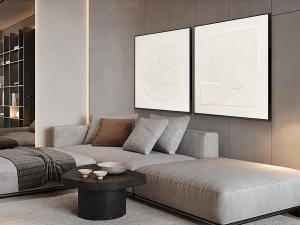 SET 2 DECORATIUNI PERETE, ALBOS 100X100CM, MATERIAL EVA SI POLISTIREN, DESIGN EXCLUSIV