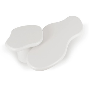 SET 2 MASUTE, ARTIM MEBLE, REALIZAT DIN MDF, CULOARE ALBA, STIL MODERN - Img 4