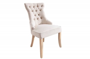 SET 2 SCAUNE, CASTLE, COMFORT BEJ, COD 40467, DIN LEMN MASIV SI IN, STIL RUSTIC - Img 6