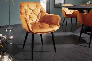 SET 2 SCAUNE, DINING, DIN CATIFEA, MILANO, CATIFEA SI SUPORT DIN METAL, DIVERSE NUANTE