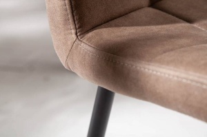 SET 2 SCAUNE, DINING, MODENA, COD 40691, TAUPE ANTICHIZAT, DESIGN MODERN - Img 4