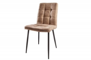 SET 2 SCAUNE, DINING, MODENA, COD 40691, TAUPE ANTICHIZAT, DESIGN MODERN - Img 6