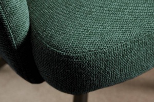 SET 2 SCAUNE ROTATIVE, BIG GEORGE VERDE, TEXTIL, COD 42084, ASPECT RETRO - Img 4