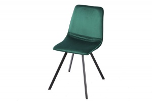 SET 4 SCAUNE, DINING AMSTERDAM, COD 39918, VERDE SMARALD, STIL VINTAGE RETRO - Img 2