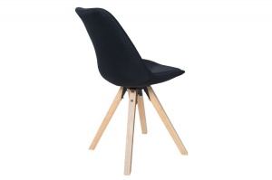 SET 4 SCAUNE NEGRE SCANDINAVIA 38124 - DESIGN SCANDINAV - Img 4