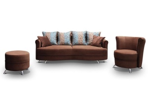 SET BETIS CANAPEA+ FOTOLIU + POUF DIVERSE NUANTE