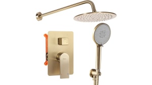 SET DE DUS INCASTRAT REA VERSO + BOX, AURIU PERIAT, DIN ALAMA, CALITATE SUPERIOARA
