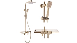 SET DE DUS REA BRAVO, AURIU, DIN ALAMA, CALITATE SUPERIOARA