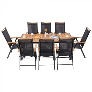 SET DE LUAT MASA, TERASA, MASA SI 8 SCAUNE, ARTIM GROUP COLLECTION