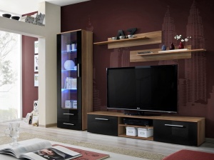 SET LIVING MODULAR CU LED GALINO 23 NWH GA STIL MODERN ASM