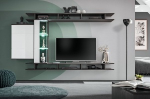 SET MODULAR LIVING GAME, CU ILUMINARE LED, DGW GM, STIL MODERN, ASM