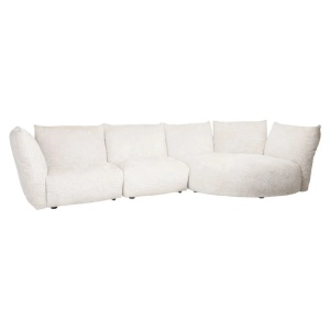 SOFA LOYD LOVELY CREAM 11, S5162, CONFECTIONATA DIN LEMN, SPUMA SI 100% POLIESTER, RICHMOND INTERIOR