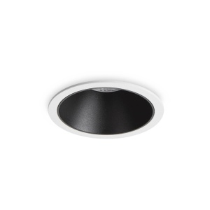 SPOT GAME ROUND WHITE BLACK STIL MODERN IDEAL LUX