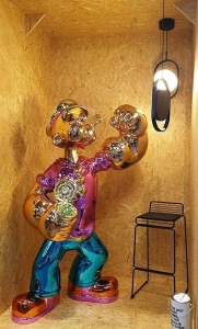STATUETA DECORATIVA POPEYE 185 CM, MULTICOLORA, STIL MODERN, B2